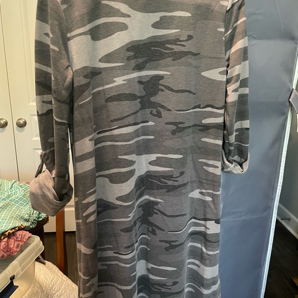Others Follow t-shirt dress NWOT. Never worn medium camouflage print smoke free - Picture 4 of 5